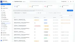 Inspections & Log Books: submitted log entries with their classification, review status and whether each is still inside its edit window or already locked.
